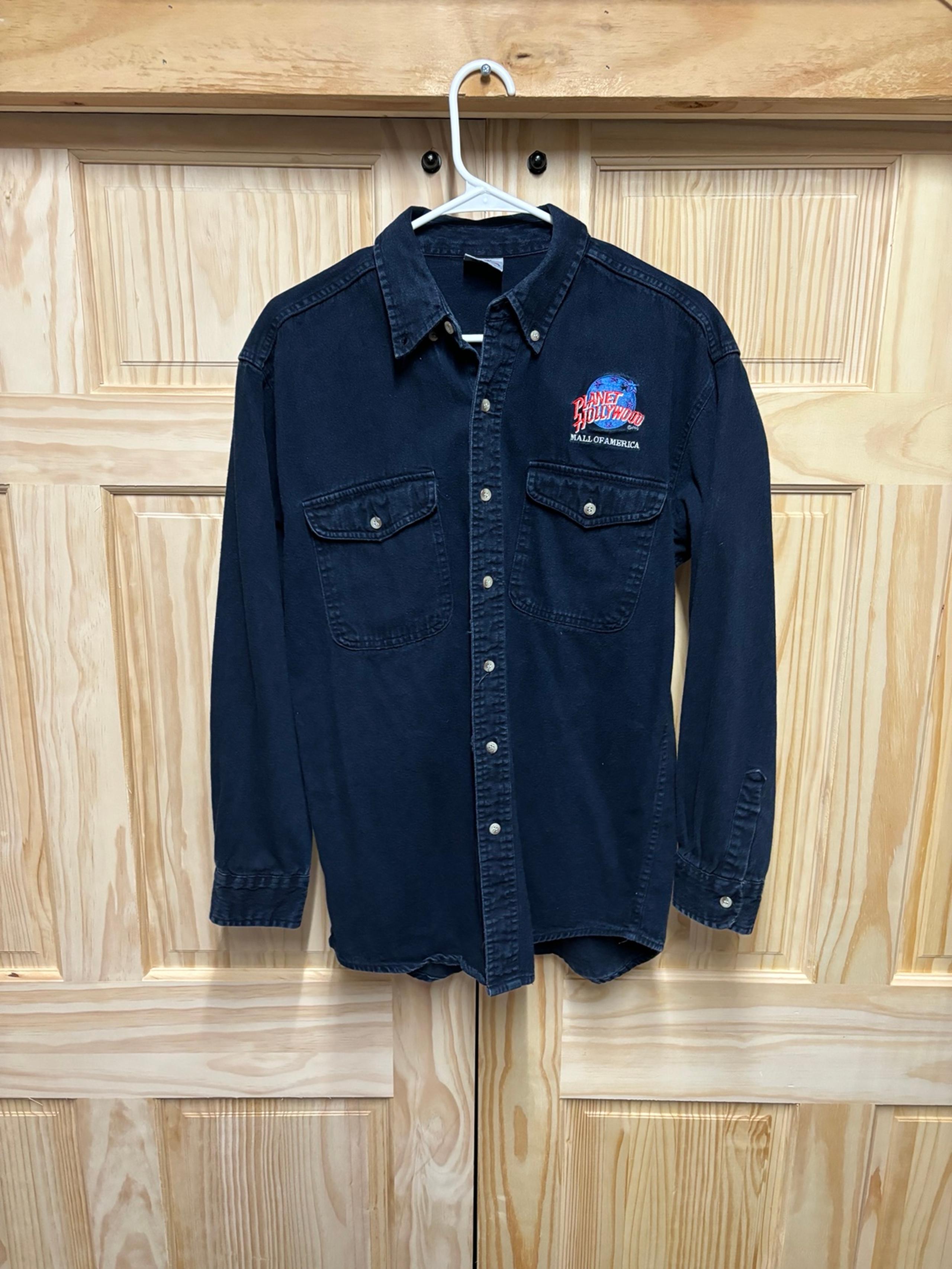 Vintage Planet Hollywood Mall of America Denim Shirt