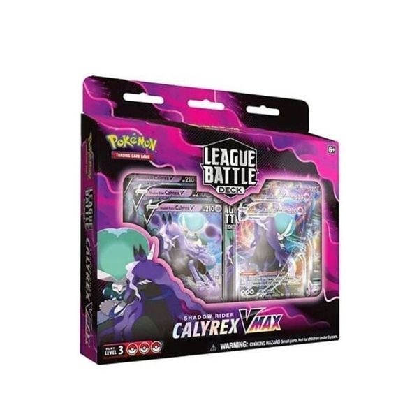 Pokemon Cards - League Battle Decks - SHADOW RIDER CALYREX VMAX (60-Card Deck+)