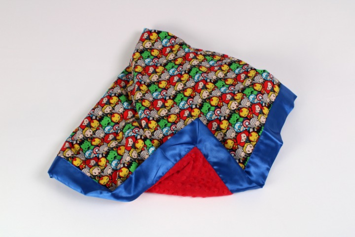 30x36 Receiving Blanket. Marvel Blanket