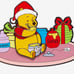 Disney Winnie The Pooh Honey Present Moving LIMITED EDITION Enamel Metal Pin