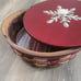 Longaberger-Baskets Like New Condition- 2010 Holiday Hostess LG Falling Snow
