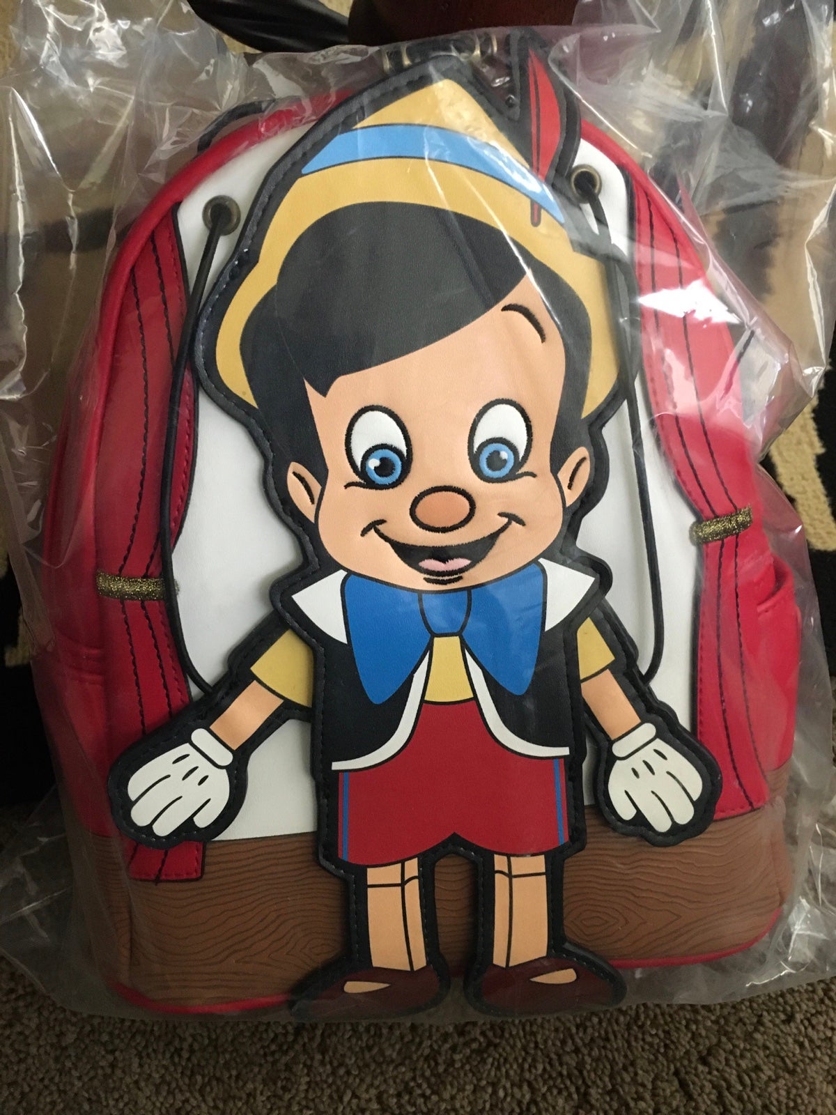 Loungefly Pinocchio Cosplay Mini Backpack