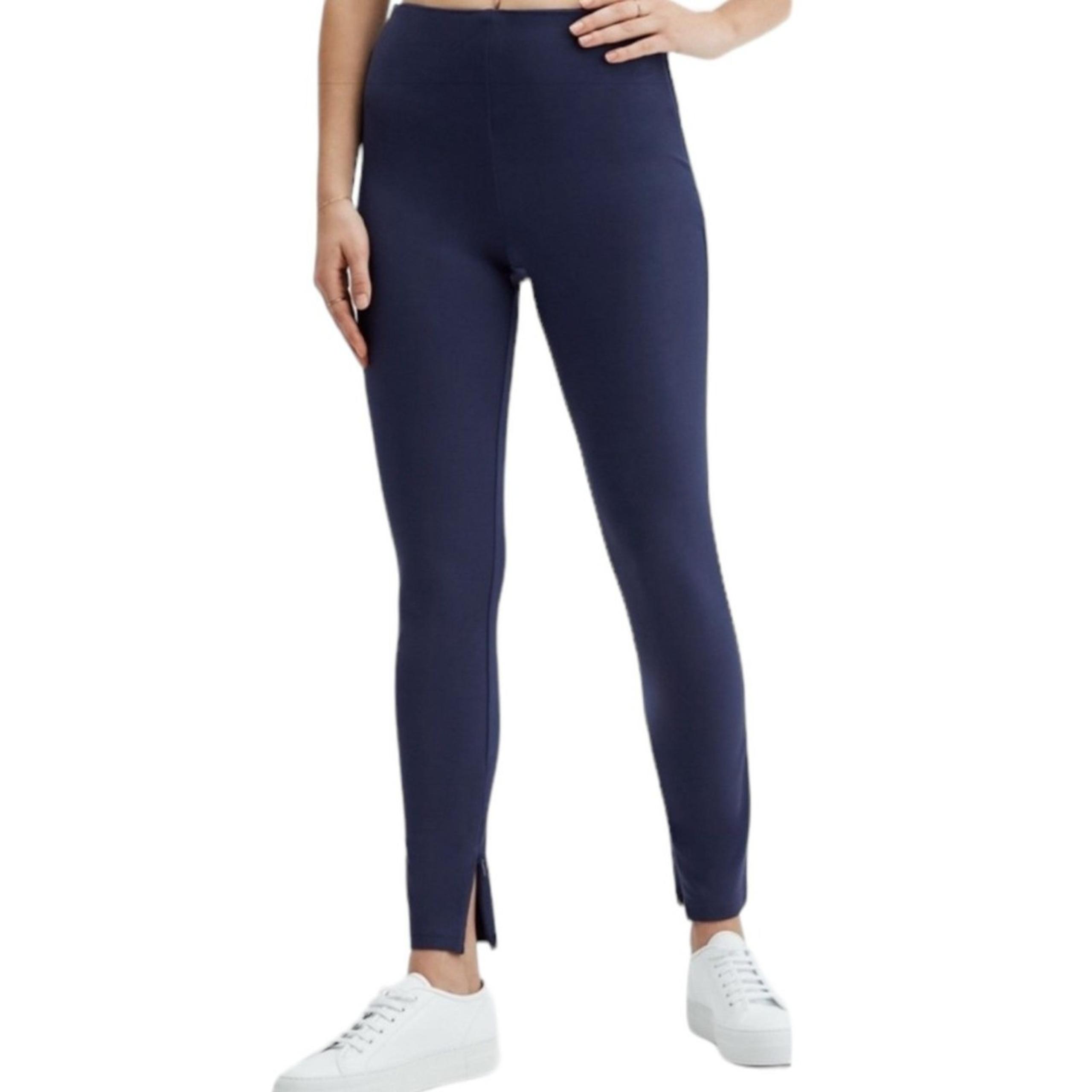 Fabletics Ponte Skinny Zip-Split Navy blue Dress Pants Women’s Medium