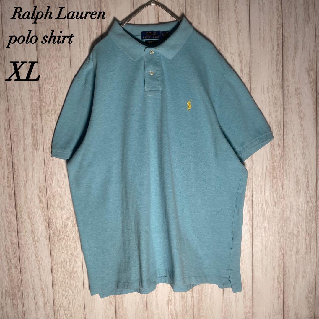 【Rare Size XL】Polo Ralph Lauren Embroidered Logo Polo Shirt in Exquisite Color