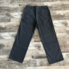 Vintage Y2K Charcoal Grey Jesse Jones Carpenter Work Cargo Pants Size 34 x 30