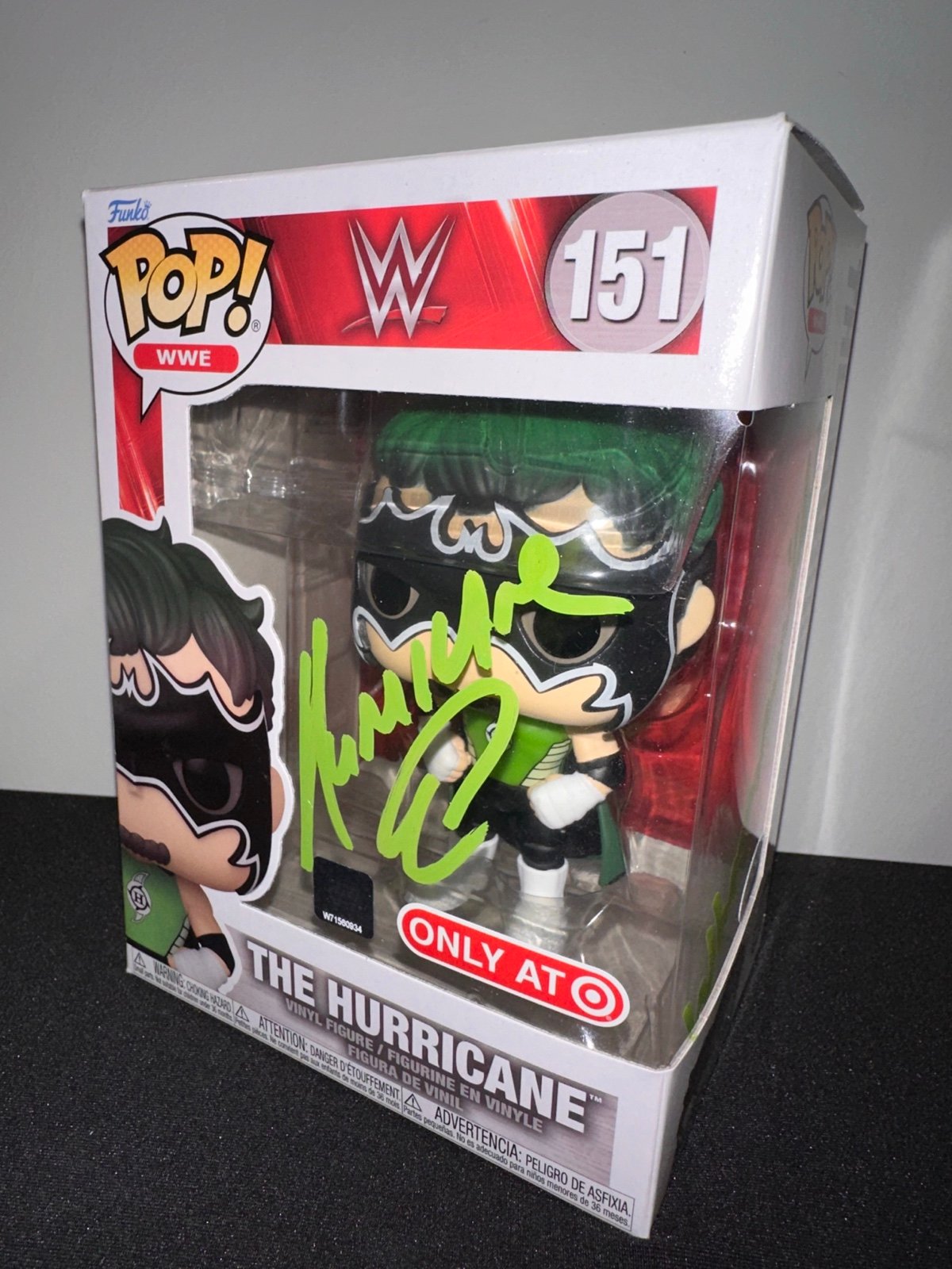 Funko Pop! WWE The Hurricane Signed