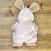 Ty Pluffies Love to Baby 2004 Tan Teddy Bear in Pink PJ's Baby Girl - 7 Tall