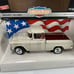 Ertl '55 Chevrolet 3100 Cameo Pickup Truck 1:18 Bombay Ivory, Red Diecast Car
