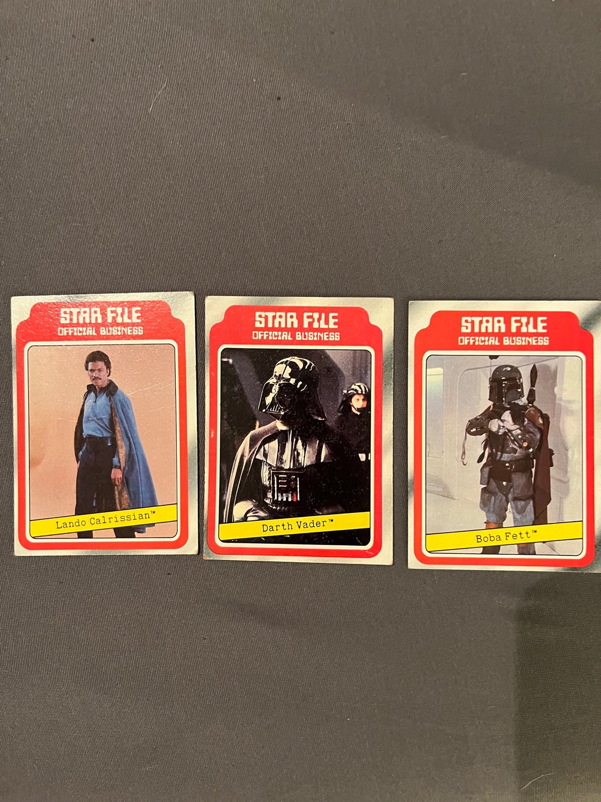 Star Wars Vintage Trading Cards Lot with Luke Skywalker #1