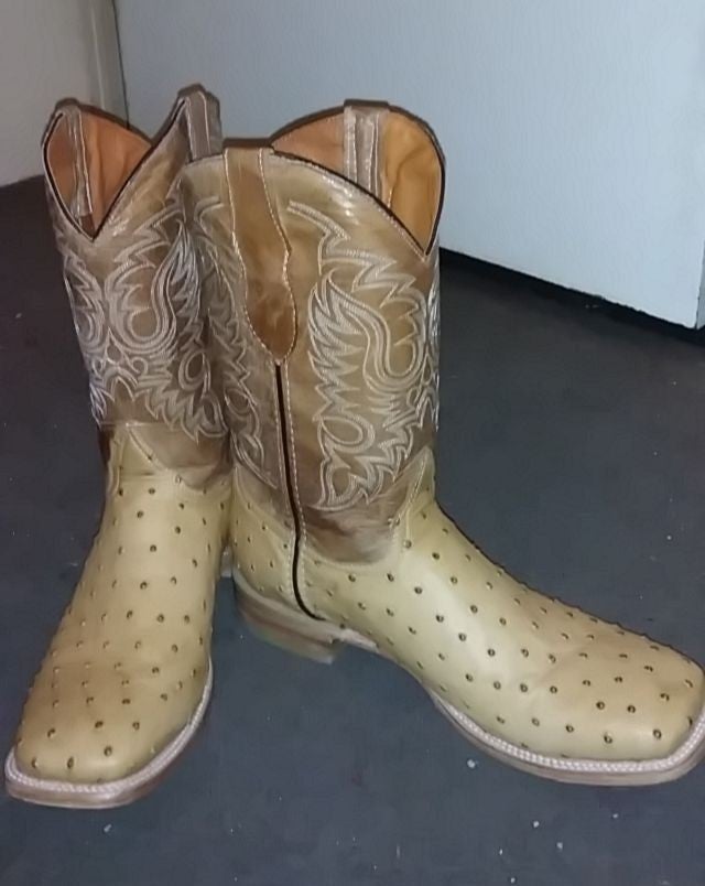 ostrich boots
