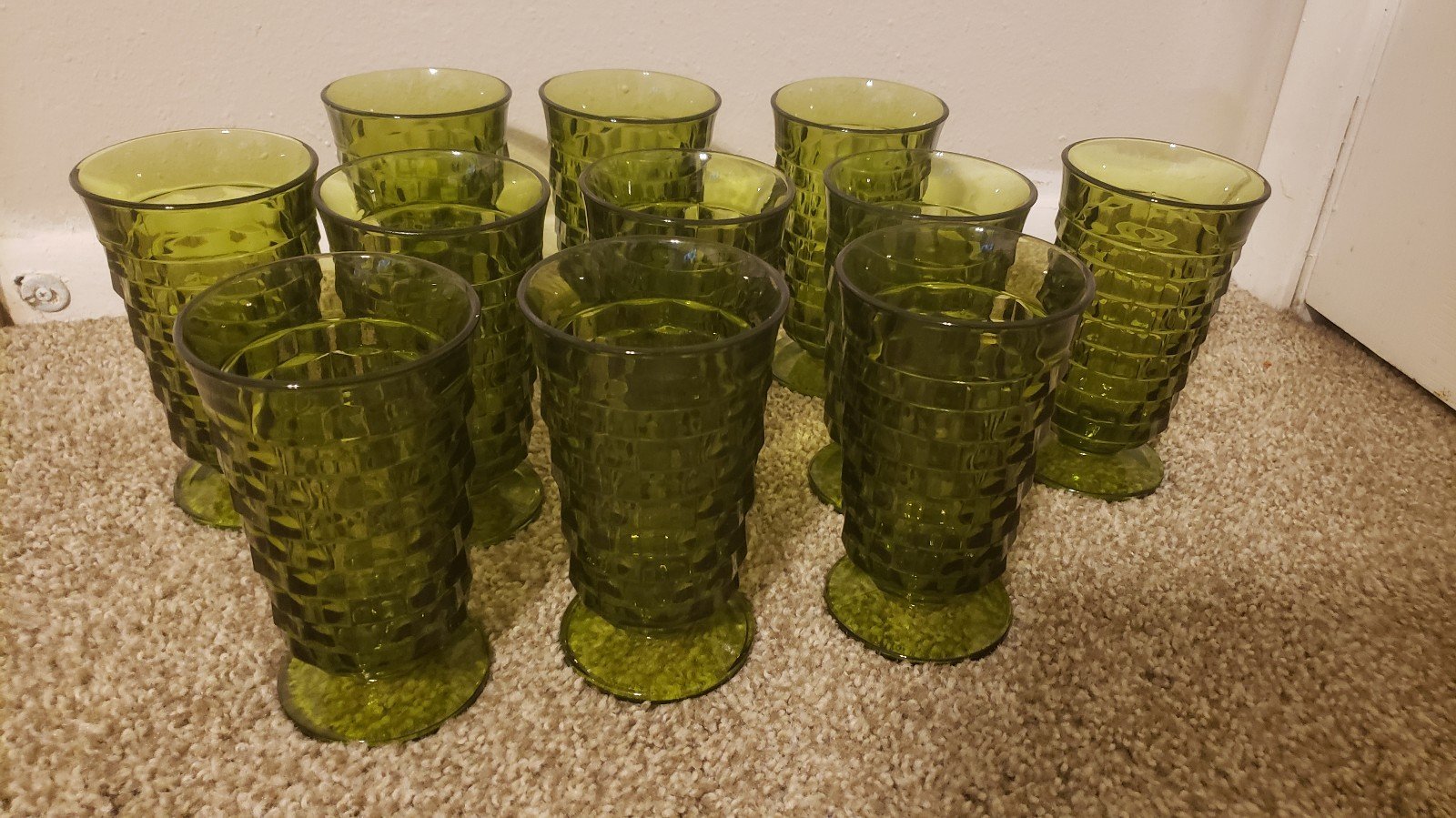 Vintage Indiana Drinking Glasses (11 total)