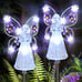 Solar Angel Garden Stake Lights - 2 Pack Angel Solar Lights Outdoor Garden