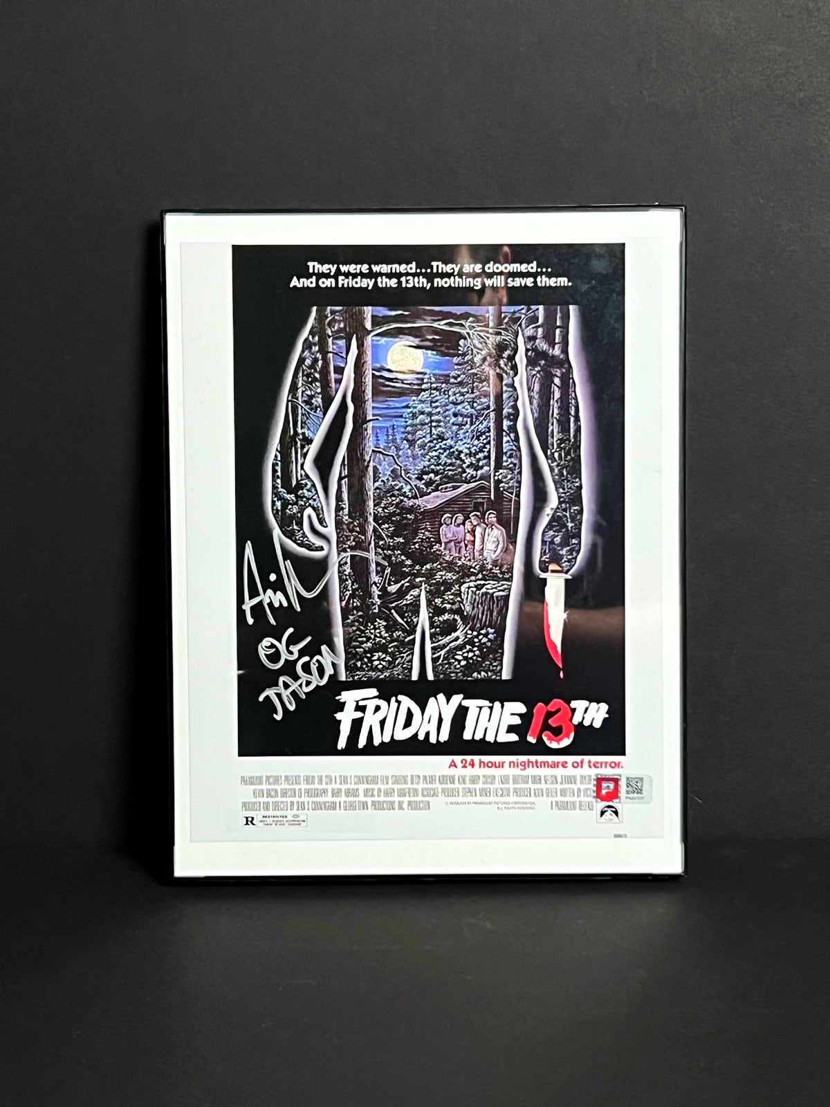 Friday the 13th Signed Photo