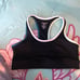 all access front row sports bra medium
