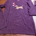 NWt talbots XS dog show dachshund weiner dog hound beagle corgi shirt top stripe