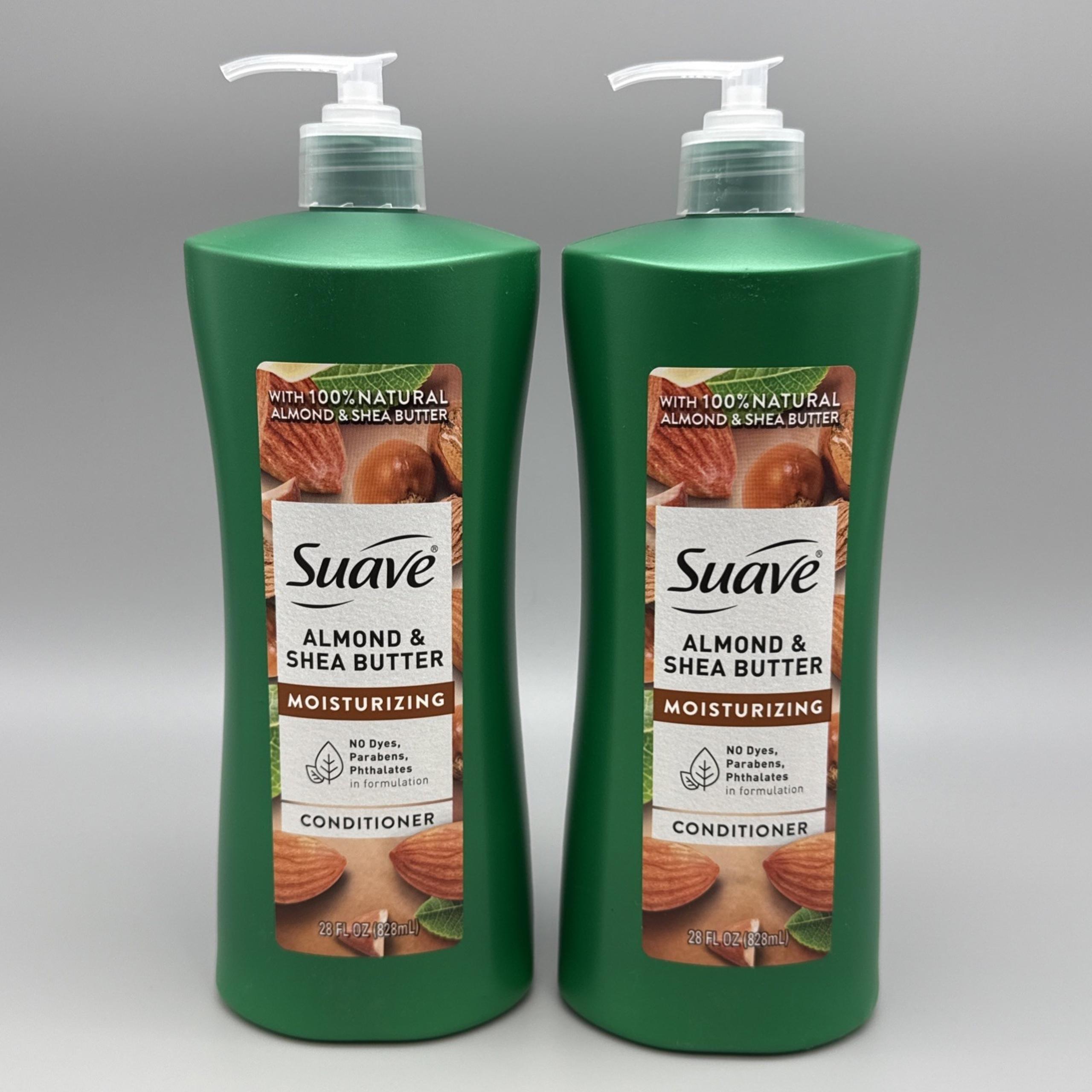 Lot Of 2 Suave - ALMOND & SHEA BUTTER Moisturizing Conditioner 28 oz Each