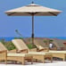 EliteShade USA 10-Year-Non-Fading 6x6Ft Square Market Umbrella Patio