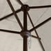 EliteShade USA 10-Year-Non-Fading 6x6Ft Square Market Umbrella Patio