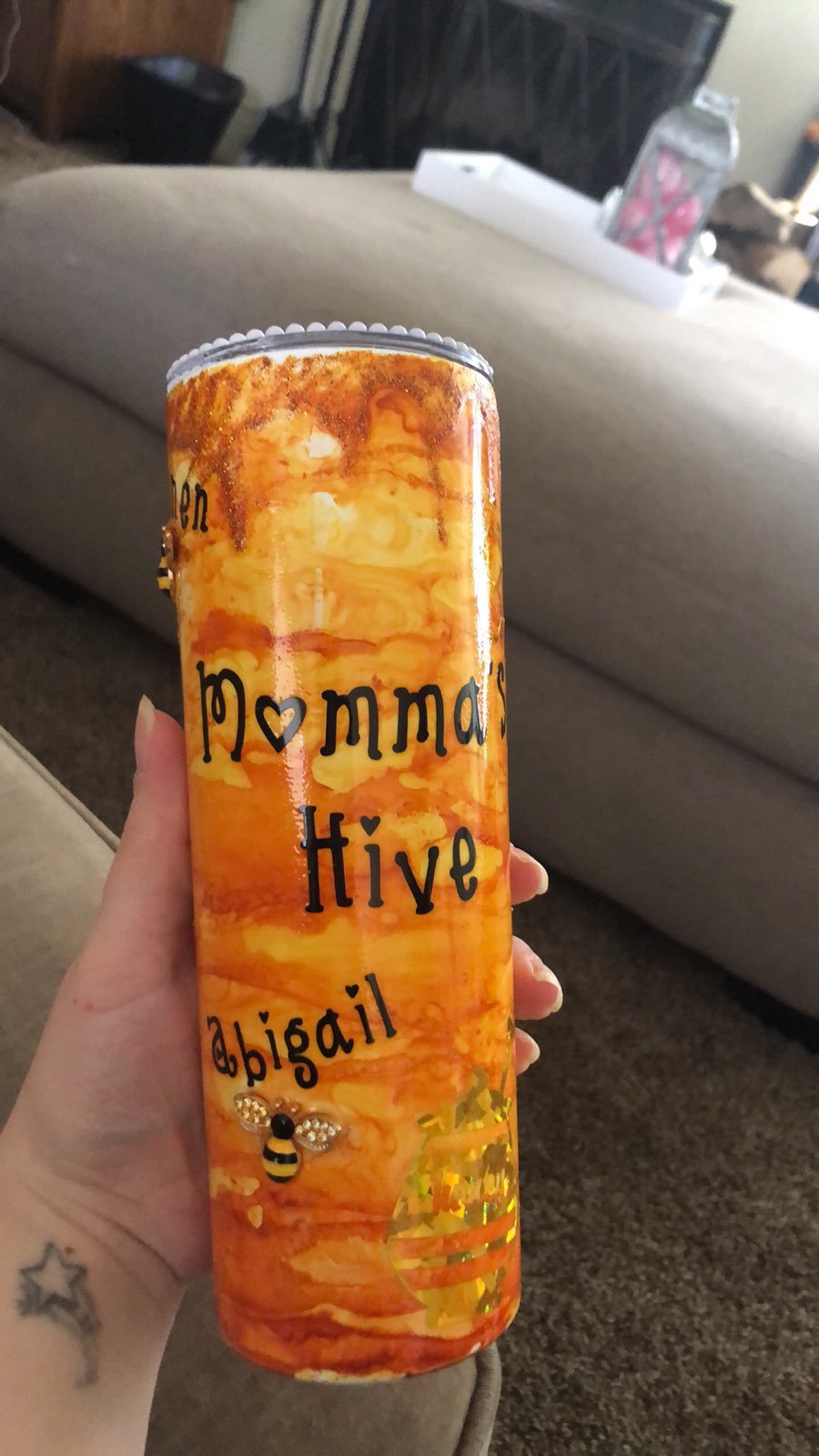 Personalized mother's cup