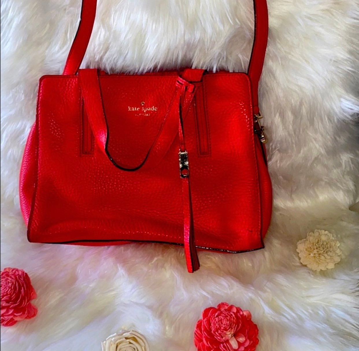 Kate Spade Red Satchel