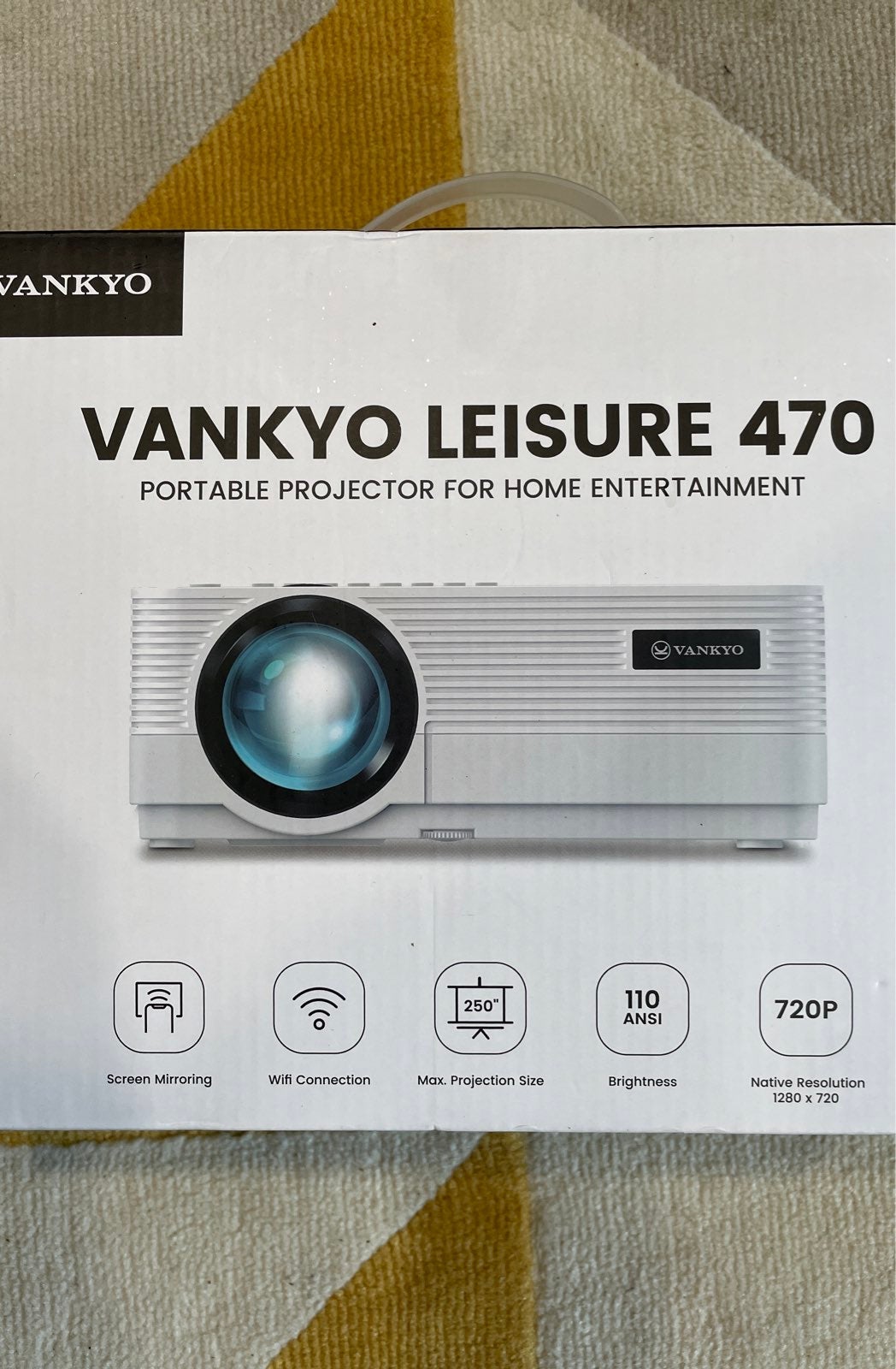 Portable projector