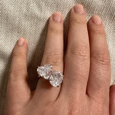 2 Stone ring