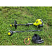 Ryobi 2-Cycle Gas String Trimmer 25cc Full Crank Weed Eater Straight Shaft