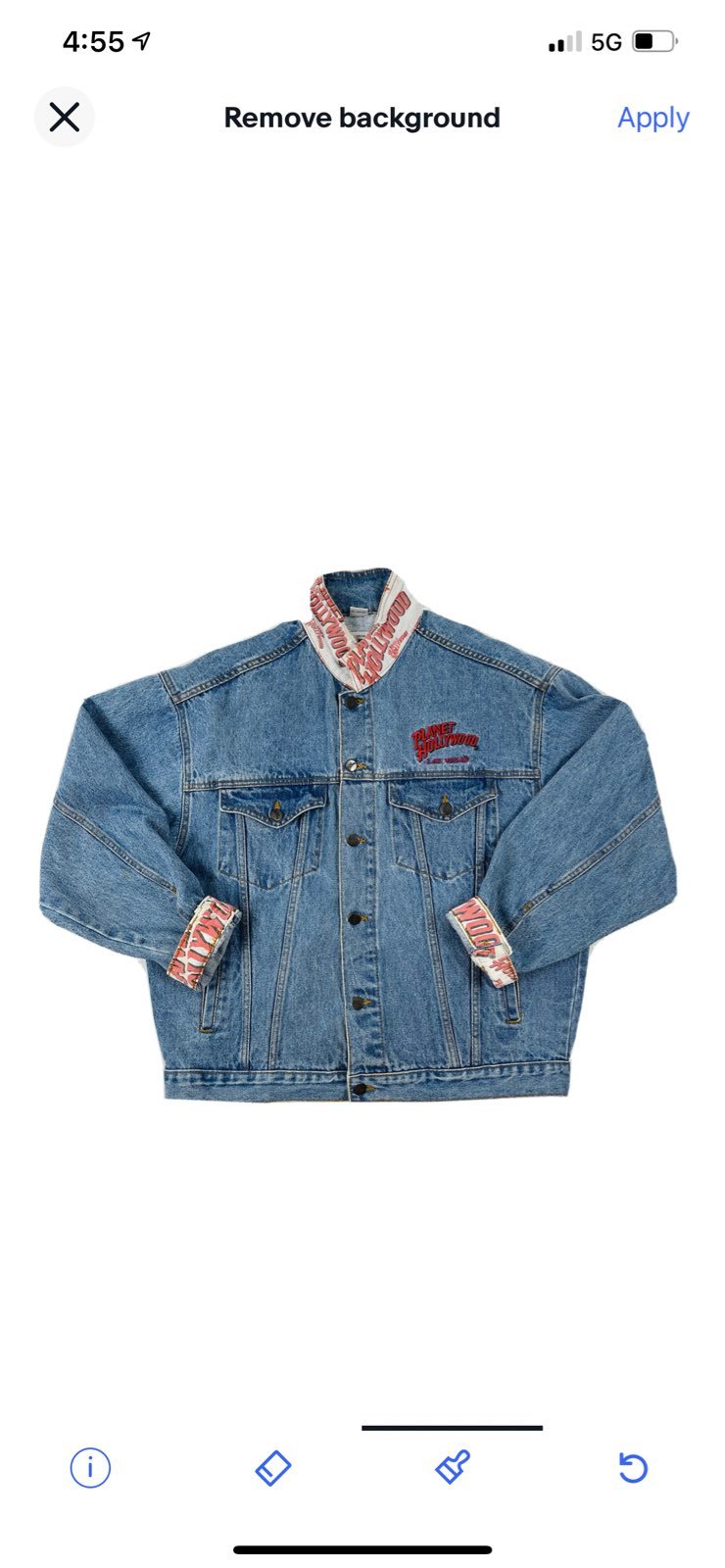 VTG 90s Planet Hollywood Vegas Jacket