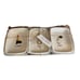 Rae Dunn Magenta Typeset Glamour Shine Charm Trinket Trays Organizer