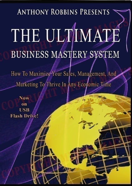 Ultimate Business Mastery System Complete Anthony Tony Robbins, Chet Holmes NEW!