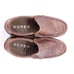 Roper Mens Brown Leather Ostrich Print Owen Slip-On Shoes Size 9