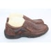 Roper Mens Brown Leather Ostrich Print Owen Slip-On Shoes Size 9