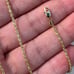 Solid Gold Necklace Rope Chain 10k 24