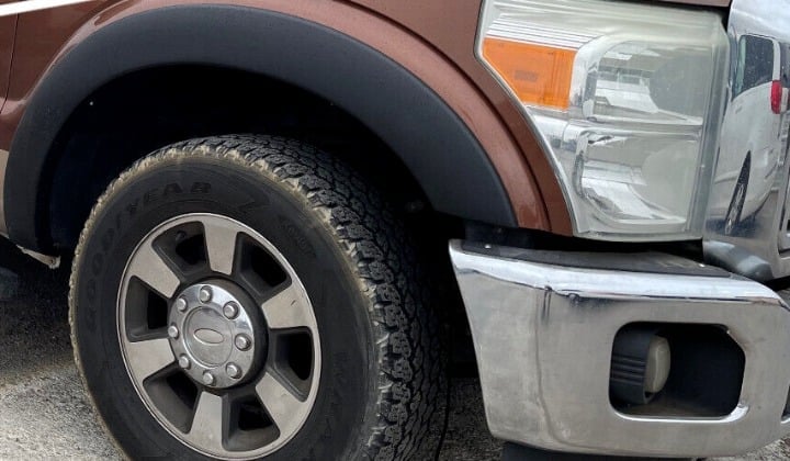 Fiberglass Factory Style Fender Flares for 2011-2016 Ford F250 / F350 SuperDuty