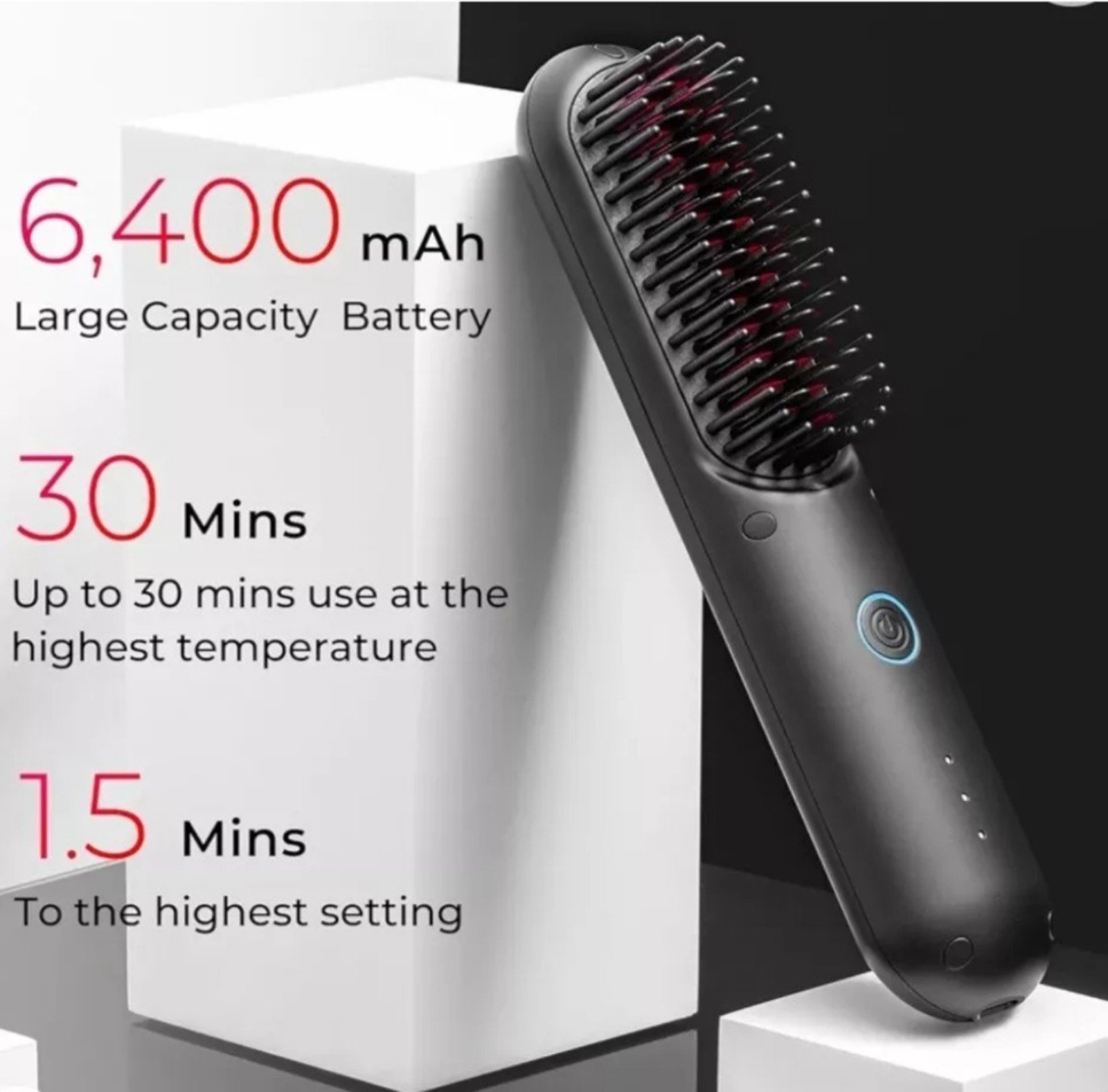 mini cordless hair straightener
