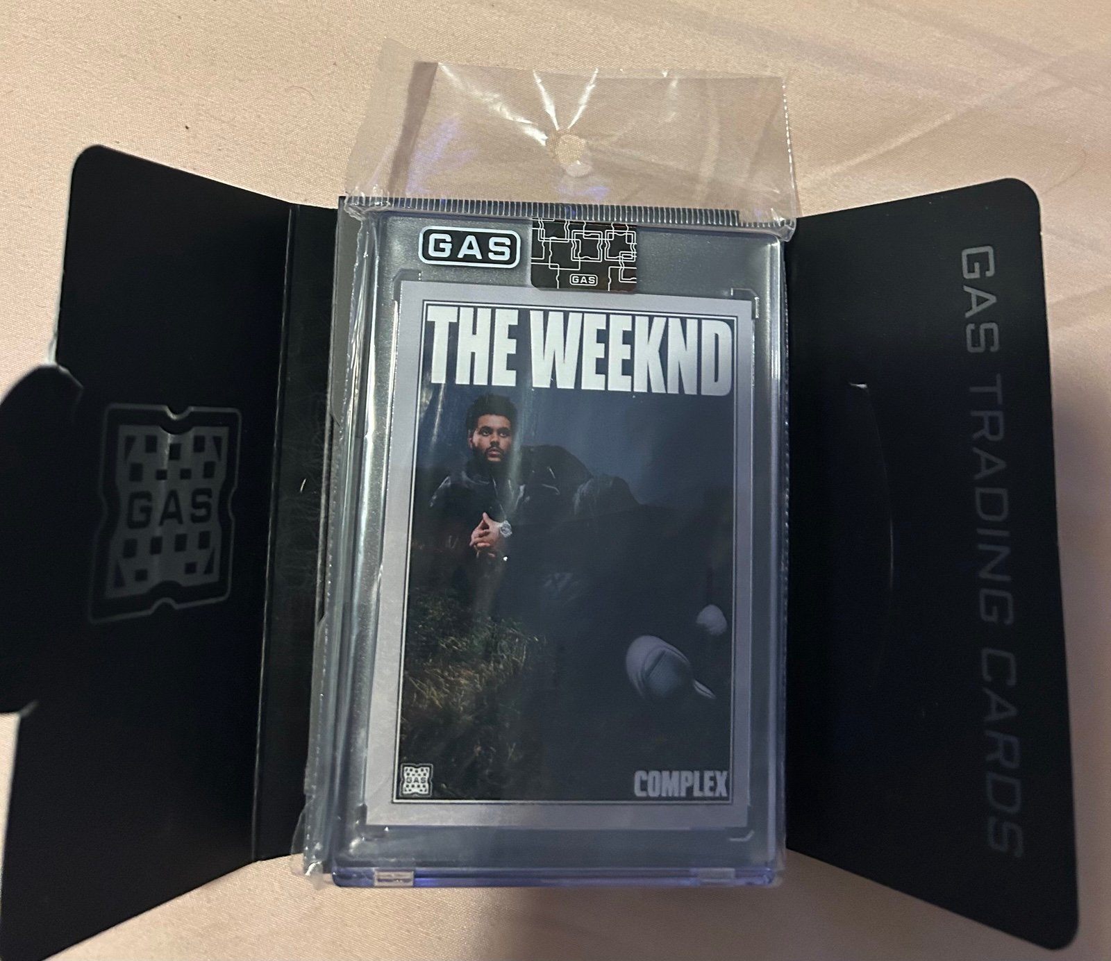 The Weeknd Complex Gas Trading Card Regular Limited Edition Sold Out + Sealed