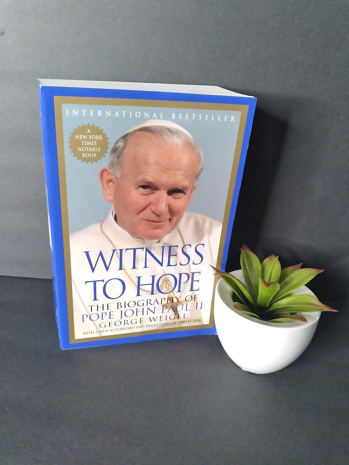 WITNESS TO HOPE GEORGE WEIGEL BOOK