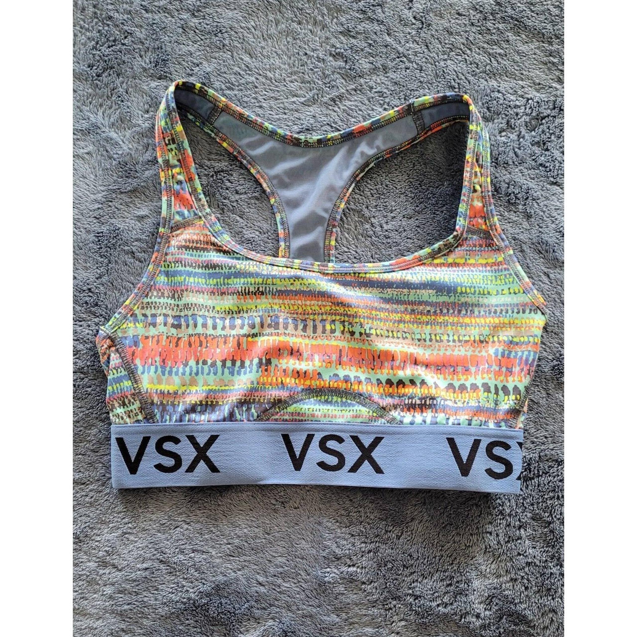 Victoria's Secret VSX Sports Bra Womens Size Small Multicolor