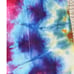 Tie Dyed Beach Shorts - Rainbow Boho Hippie - Pockets - Women's Large