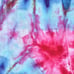 Tie Dyed Beach Shorts - Rainbow Boho Hippie - Pockets - Women's Large