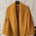 Aqua Outerwear Polyester WOOL Blend Coat Size LG NWT
