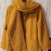 Aqua Outerwear Polyester WOOL Blend Coat Size LG NWT