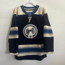 NHL Columbus Blue Jackets Alternate Cannon Adidas Jersey