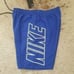 NIKE Men's Logo Breaker 9 Volley Short / Swim Trunk Royal Blue Size XL NWT