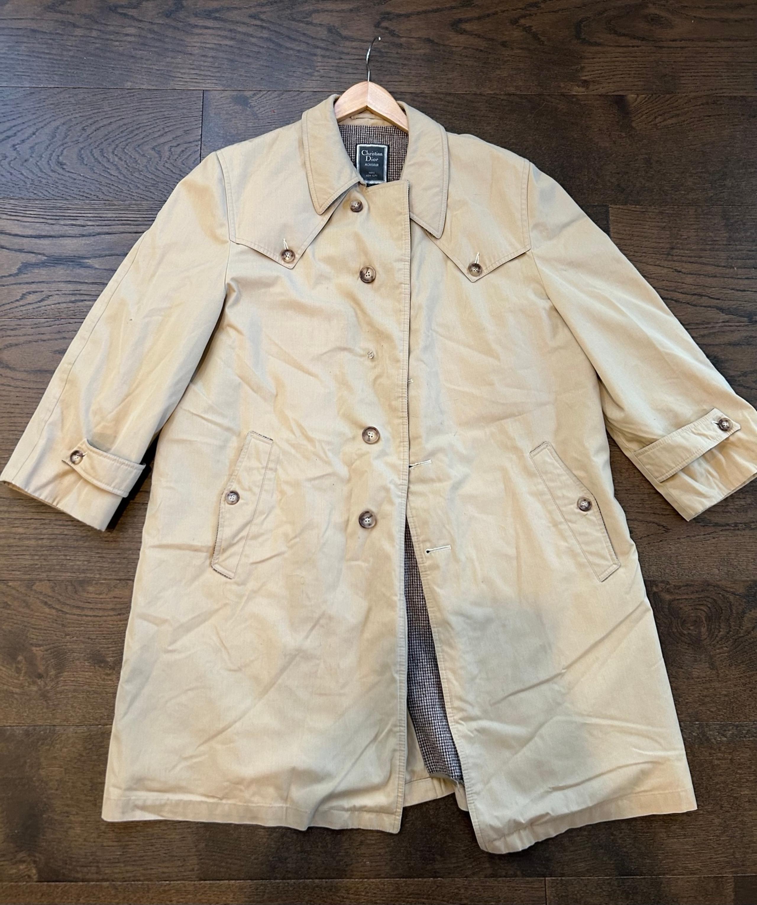 Christian Dior Vintage Trench Coat
