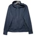 Quince Women's Flowknit Full-Zip Hoodie Navy Soft Lightweight Activewear Size MD