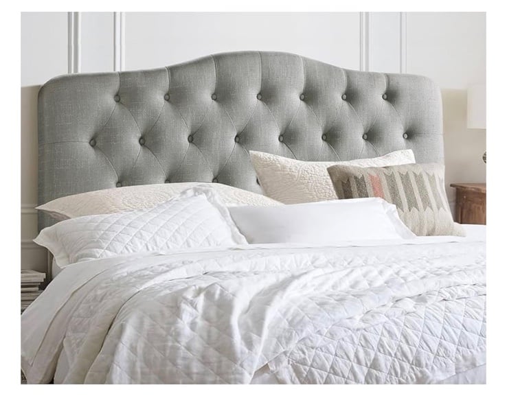 Gray Twin Headboard
