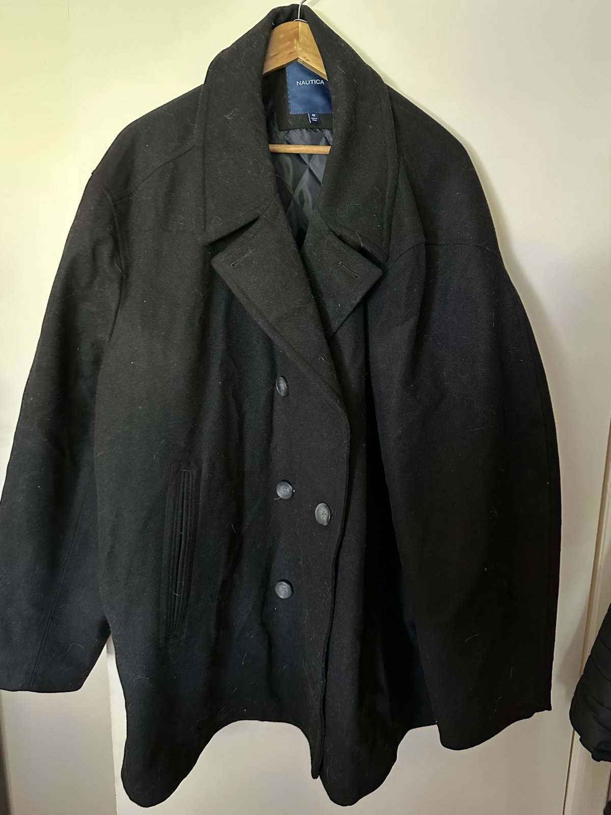 Men’s big and tall peacoat