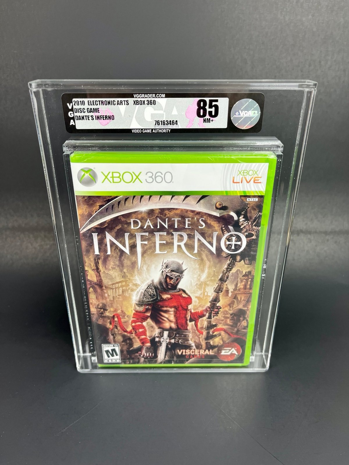 Dante’s Inferno For Xbox 360 Graded VGA 85 Not Wata/CGC