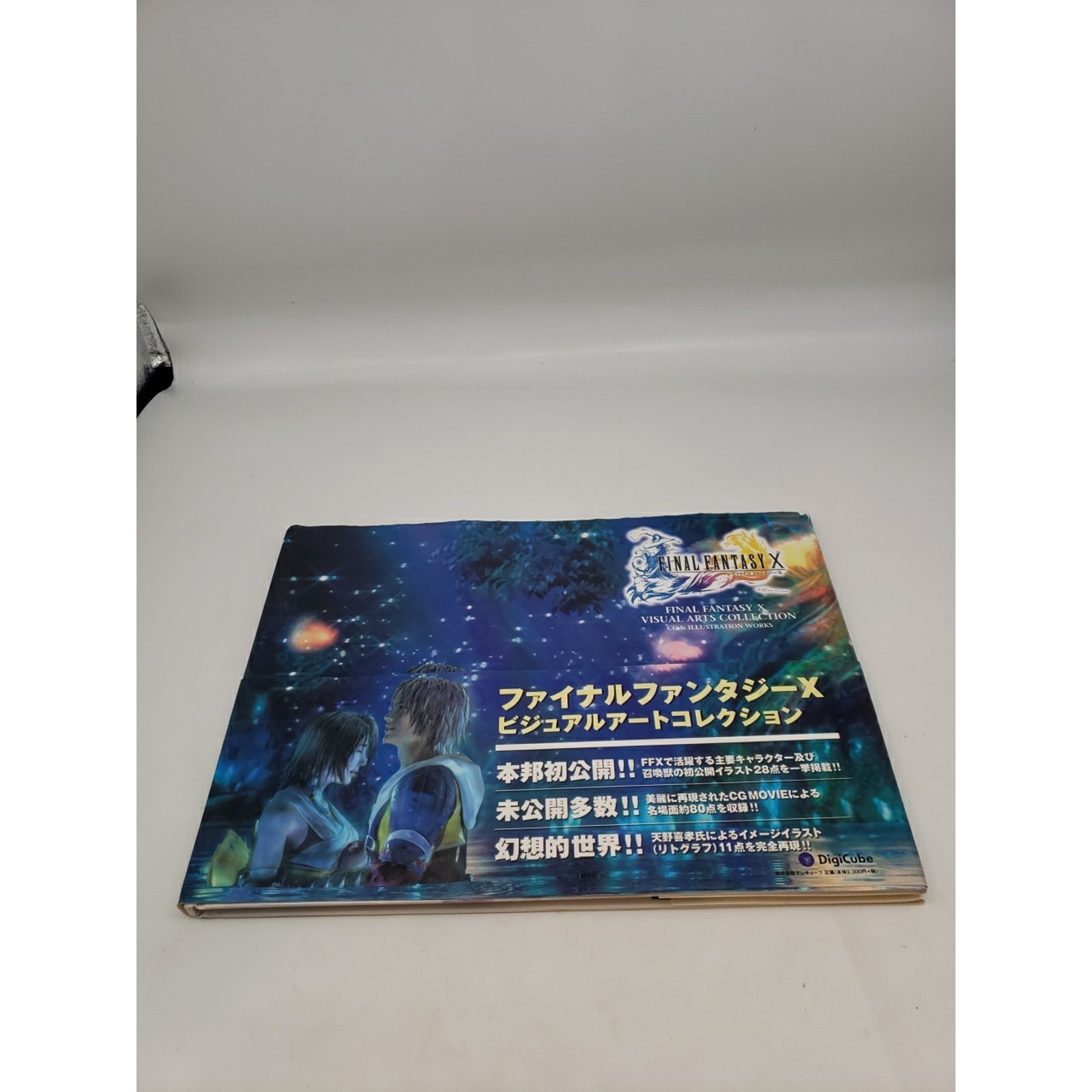 Final Fantasy X Visual Arts Collection (CG & Illustration Works Book) - DAMAGED